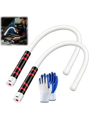 Rechargeable 28.7” Bendable LED Work Light - Portable, Bright, Adjustable